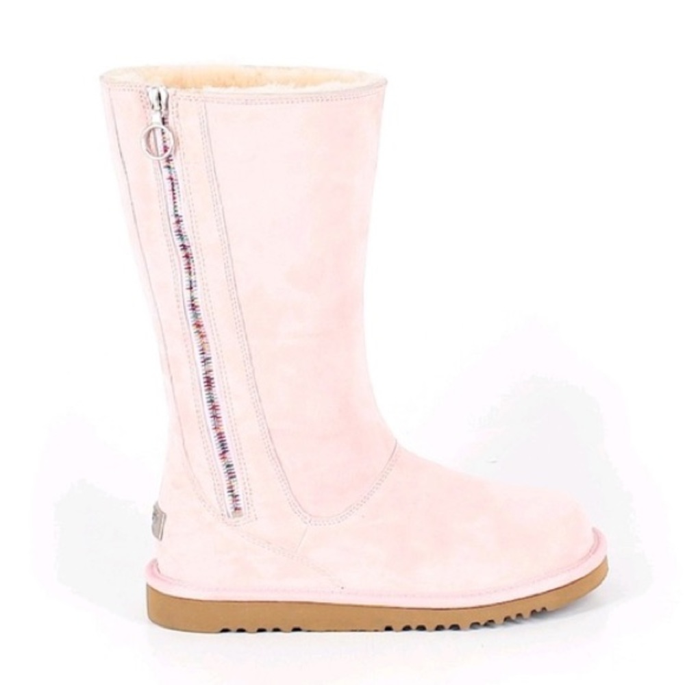 UGG Pink w/ Rainbow Zipper 🌈